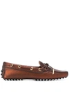 TOD'S GOMMINO LACE-UP LOAFERS