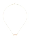 ALIITA 9KT YELLOW GOLD SWIMMER NECKLACE