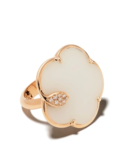 Pasquale Bruni 18kt Rose Gold Ton Joli Agate And Diamond Ring In Rg