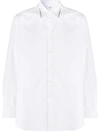 VALENTINO ROCKSTUD COLLAR OVERSIZED SHIRT