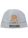 MOSCHINO TEDDY LOGO-PRINT BEANIE