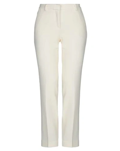 L'autre Chose Casual Pants In Ivory