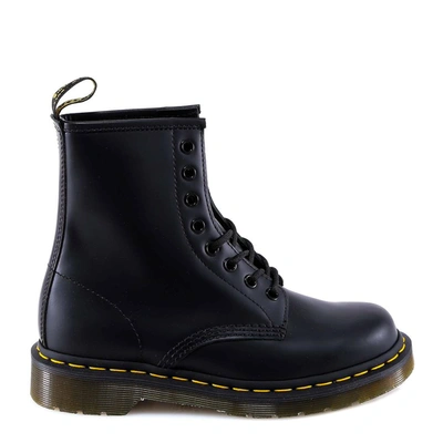 Dr. Martens' 1460 Pascal Virginia Black Combat Boot