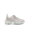 JIMMY CHOO JIMMY CHOO CRYSTAL DIAMOND SNEAKERS