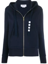 THOM BROWNE 4-BAR COMPACT DOUBLE-KNIT HOODIE