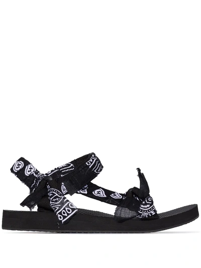 ARIZONA LOVE TREKKY BANDANA-PRINT SANDALS