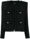 BALMAIN STRUCTURED TWEED JACKET