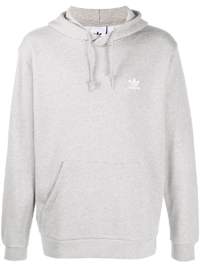 Adidas Originals Hooded Sweatshirt In Grey