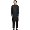 BURBERRY BURBERRY REVERSIBLE BLACK AND WHITE KEATS COAT