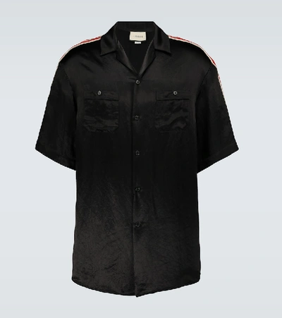 Gucci 短袖衬衫 In Black