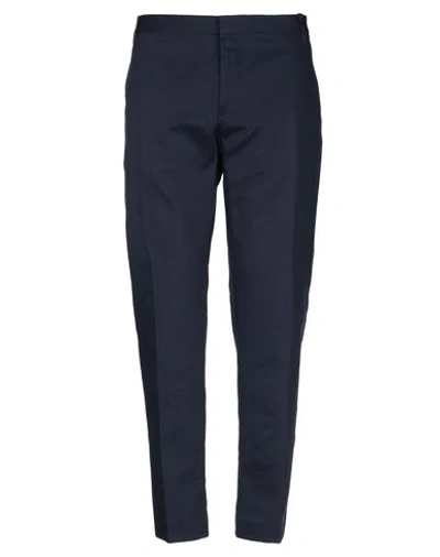 Entre Amis Casual Pants In Dark Blue