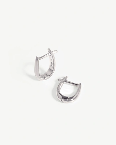 Missoma Claw Huggies Sterling Silver