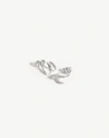 MISSOMA DOUBLE CLAW HUGGIES STERLING SILVER,CLW S E6 NS