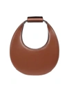 Staud Mini Moon Bag In Tan