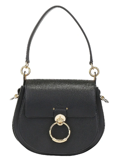 Chloé Large Camera Handbag In Black