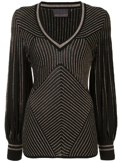 Ginger & Smart Meridian Knit Top In Black
