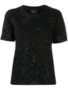 JOHN RICHMOND NIEVES RHINESTONE-EMBELLISHED T-SHIRT