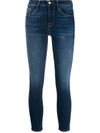 Frame Skinny Jeans In Blue