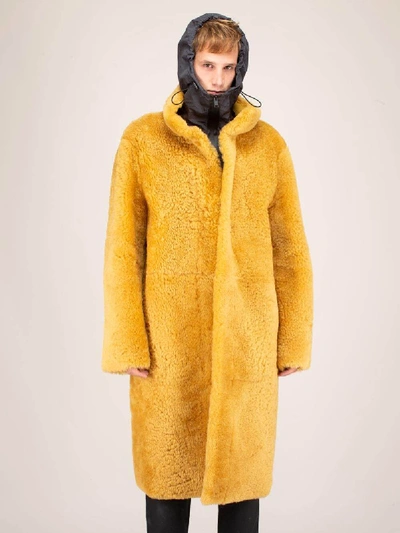 コート BOTTEGA VENETA Camel Shearling Coat BOTTEGA VENETA Double-breasted shearling coat | NET-A-PORTER