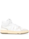 LANVIN CLAY HIGH-TOP SNEAKERS