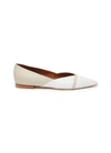 MALONE SOULIERS COLETTE NAPPA LEATHER BALLERINA FLATS
