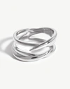 MISSOMA CLAW ENTWINE RING STERLING SILVER,CLW S R5 NS J