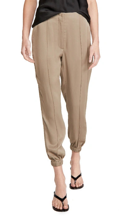 3.1 Phillip Lim / フィリップ リム Ghost Waistband Jogger Trousers In Olive/army