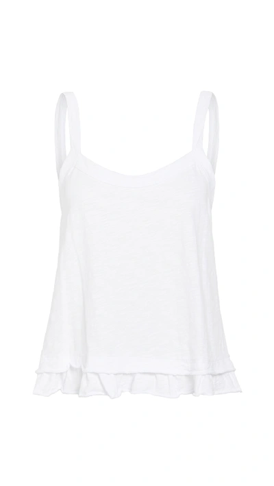 Wilt Ruffle Hem Cami In White