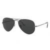Ray Ban Rb3689 Gunmetal Unisex Sunglasses In Gunmetal
