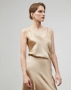 LAFAYETTE 148 PLUS-SIZE EVA BIAS TANK IN SILK CHARMEUSE