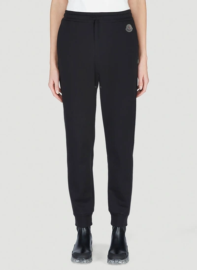 Moncler Tapered Pants In Black