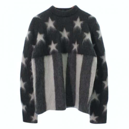 Pre-Owned Louis Vuitton Grey Wool Knitwear & Sweatshirts | ModeSens