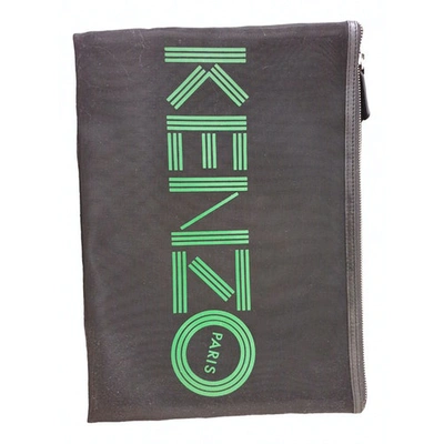 Pre-owned Kenzo Black Clutch Bag
