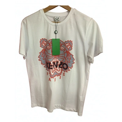 Pre-owned Kenzo White Cotton T-shirts