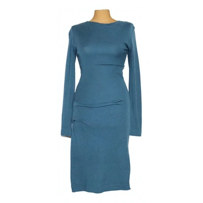Pre-owned By Malene Birger Blue Dress