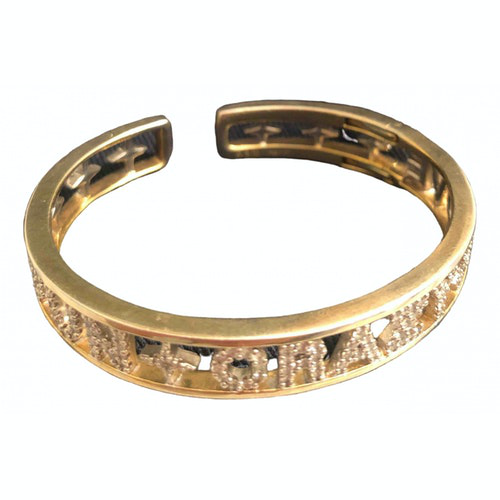 Pre-Owned Apm Monaco Gold Silver Plated Bracelet | ModeSens