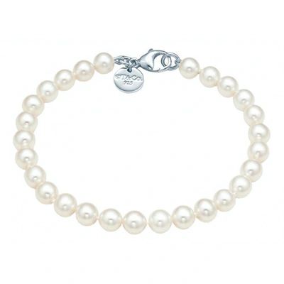 Pre-owned Tiffany & Co White Pearls Bracelets