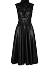 ANOUKI BOW TIE MIDI DRESS