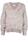 JASON WU SLOUCHY V-NECK JUMPER