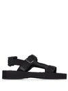 FENDI FF LOGO STRAP SANDALS