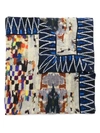 ANDREA MARQUES SILK PRINTED SCARF