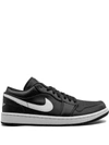 JORDAN AIR JORDAN 1 LOW "BLACK/WHITE" SNEAKERS