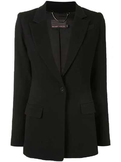 Ginger & Smart Fringe-embellished Jacket In Black
