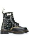 DR. MARTENS' 1460 BASQUIAT 低跟及踝靴