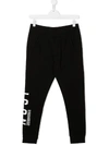 DSQUARED2 TEEN ICON PRINT TRACK PANTS