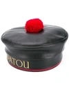 PATOU POMPOM BERET,15580902