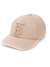 BURBERRY MONOGRAM-MOTIF BASEBALL CAP