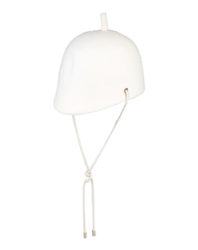 Elisabetta Franchi Hat In White