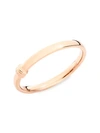 Pomellato Iconica 18k Rose Gold Bangle Bracelet