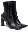 BALENCIAGA MOON LEATHER ANKLE BOOTS,P00483231